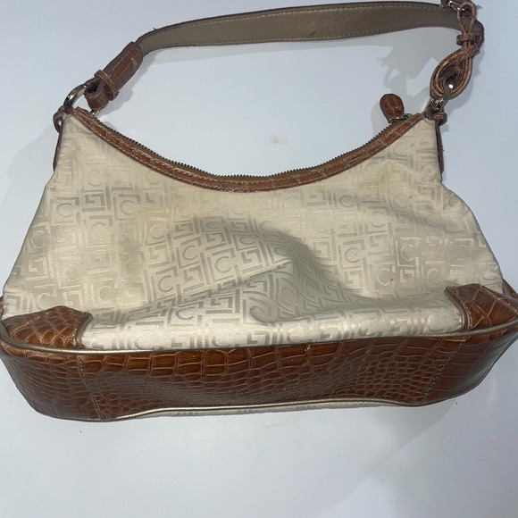Liz Claiborne hobo vintage bag  15” wide  Leather straps - Picture 1 of 16